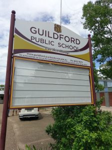 Guilford Public School Changeable Sign